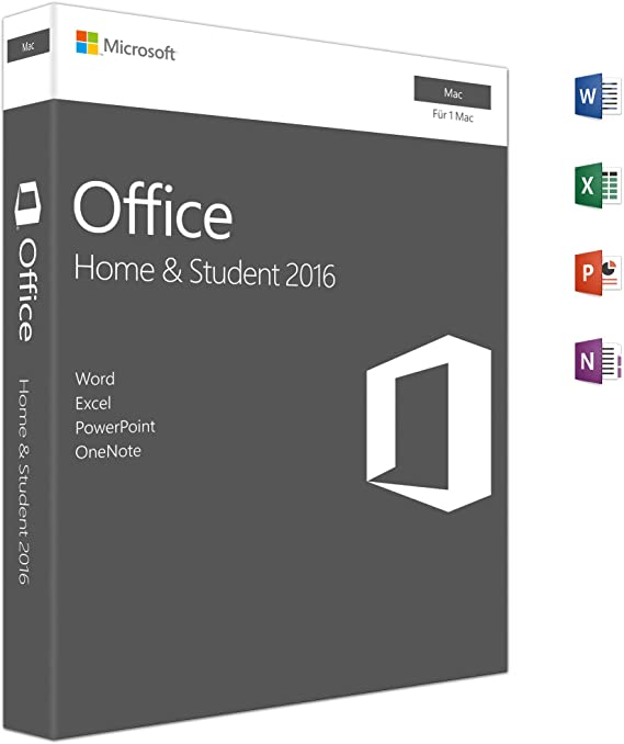 microsoft office home and student 2016 for mac cd